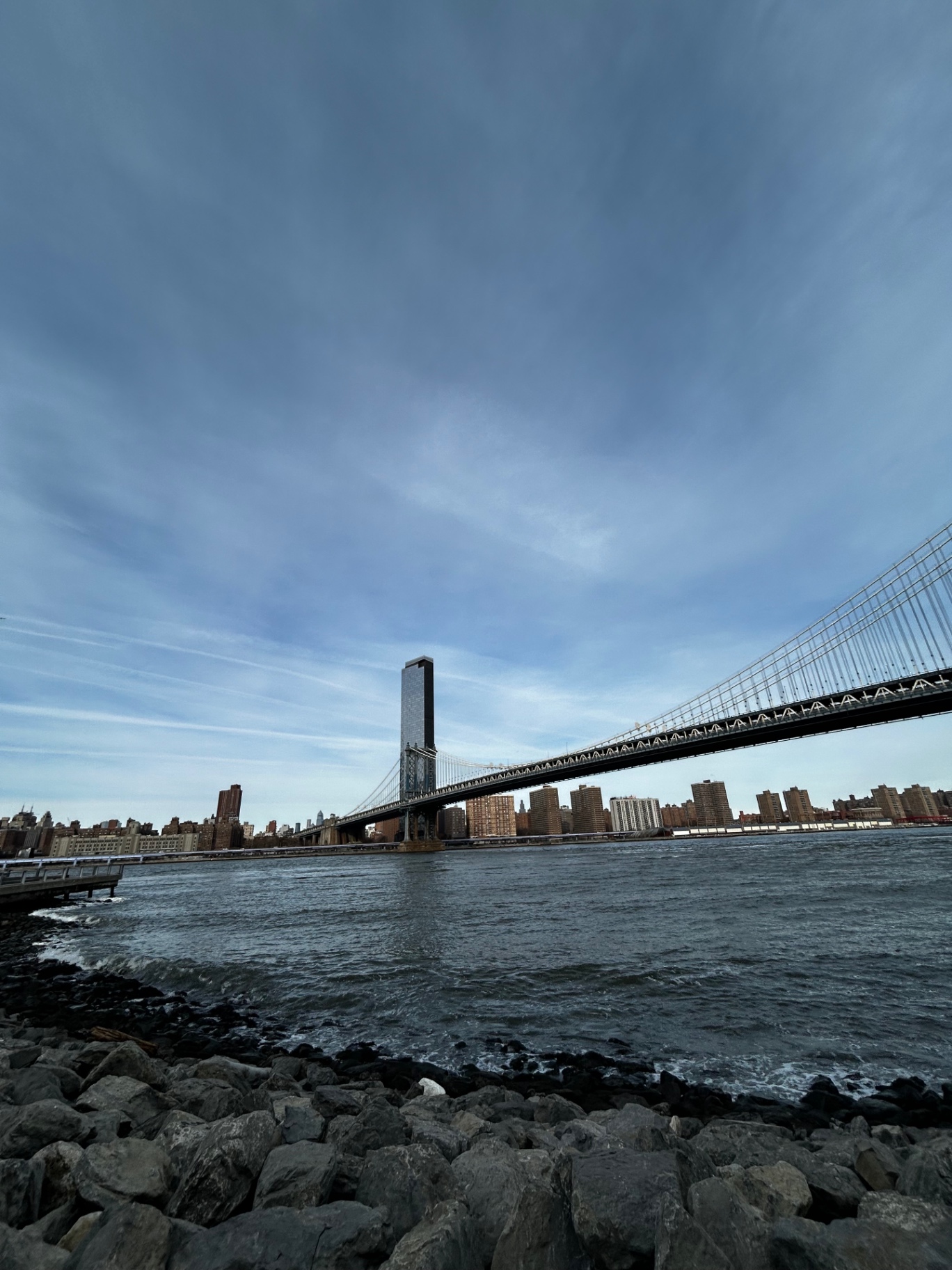 Manhattan Bridge from the East River