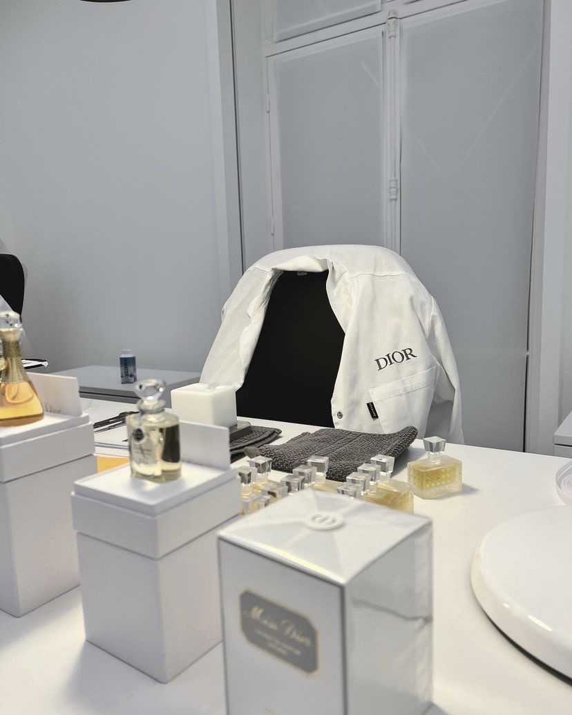 Dior dressing room still life